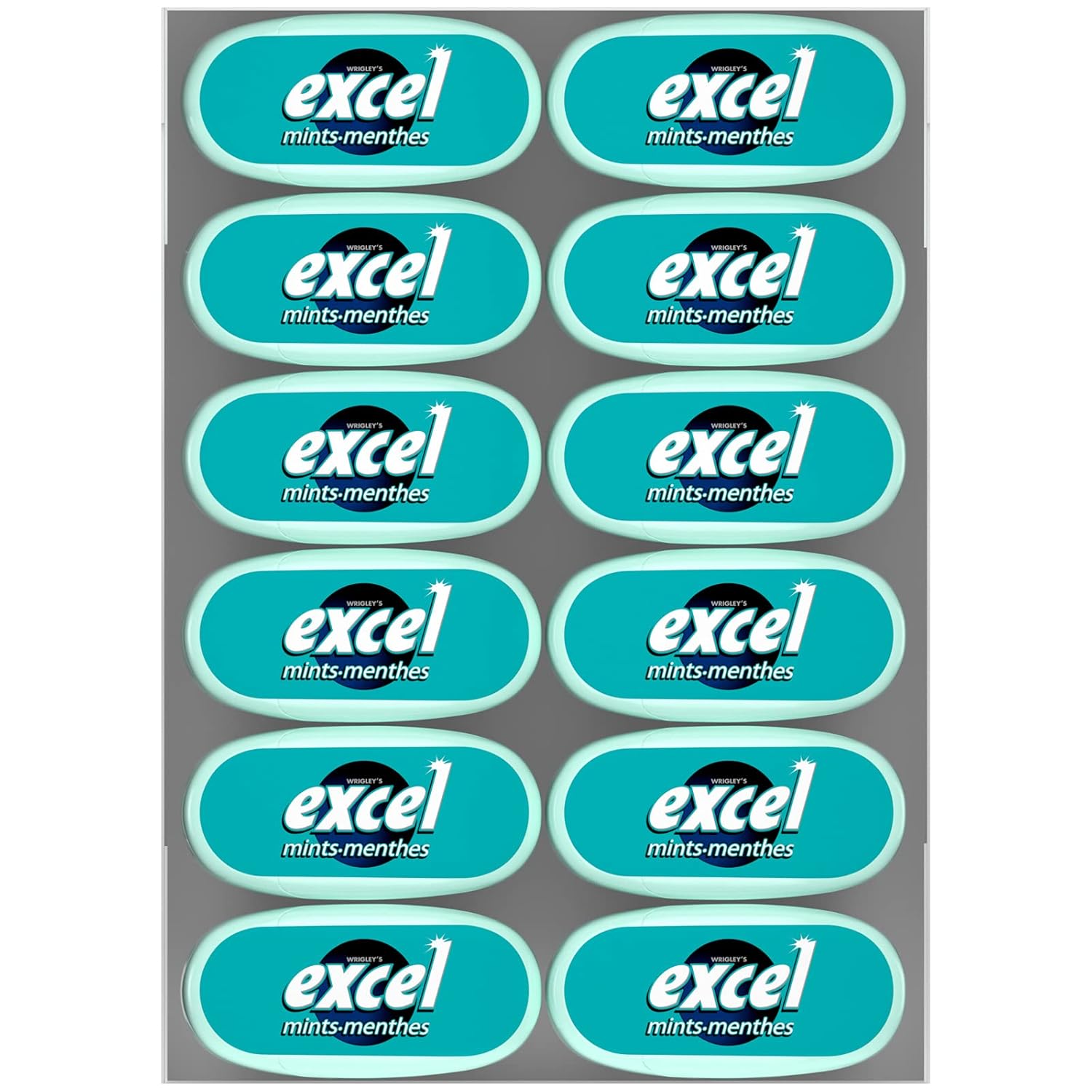 Excel Mints Fresh Mint 042oz 12 unidades Yaxa Store