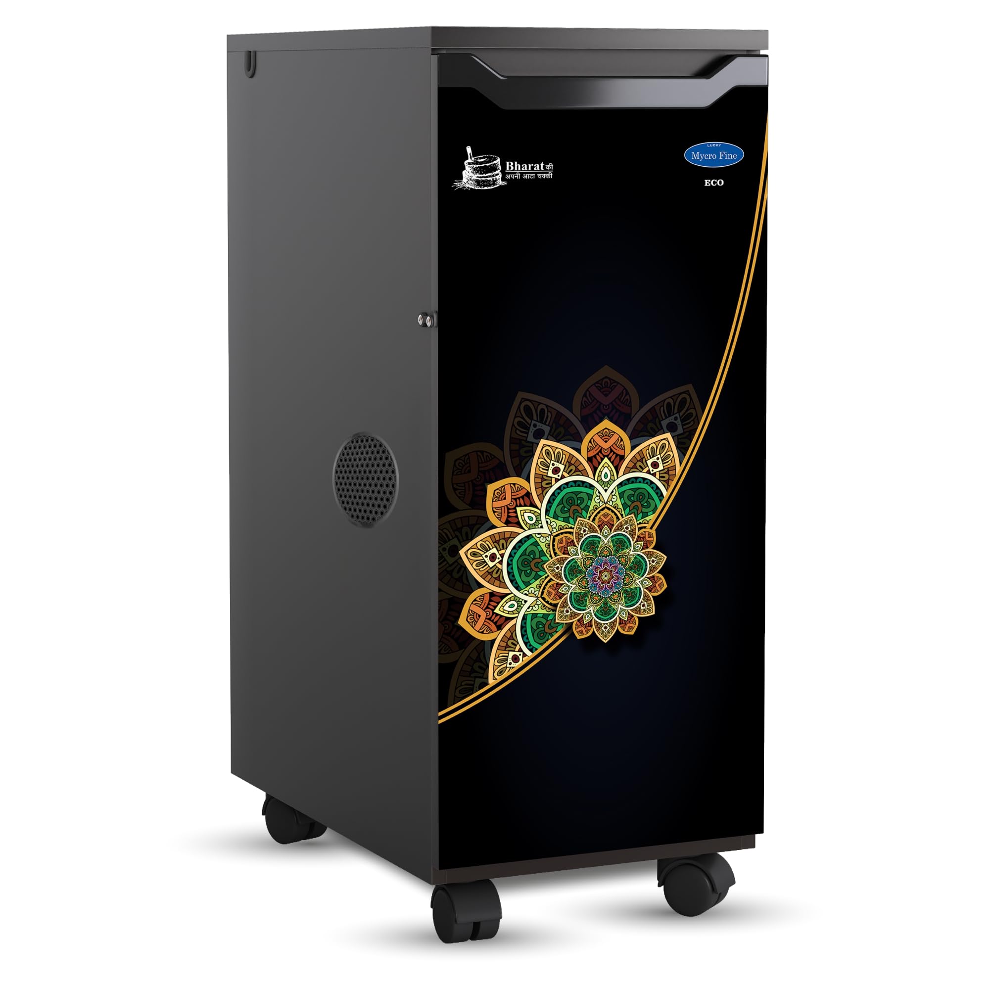 Sponsored Ad - Eco Modern Art Atta Chakki Flour Mill Fully Automatic Domestic Ghar Ghanti for Grinding Masala and Grains, with Standard Accessories (0.75 Units/Hr) 7 to 8KG