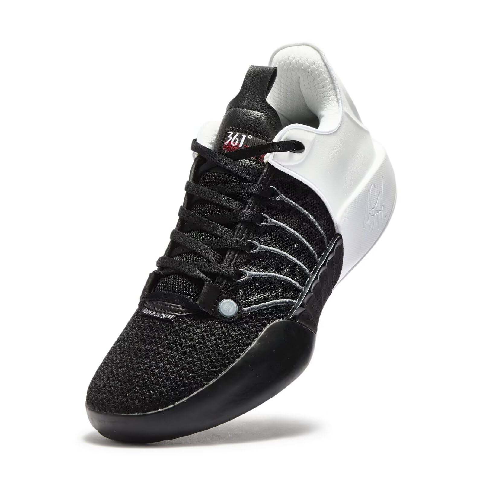 361° AG Zen 8 Basketball Shoes for Men Breathable Outdoor Sneakers Cushion 8.5 Women/7 Men 572621109-1 Zen 8 Yin Yang