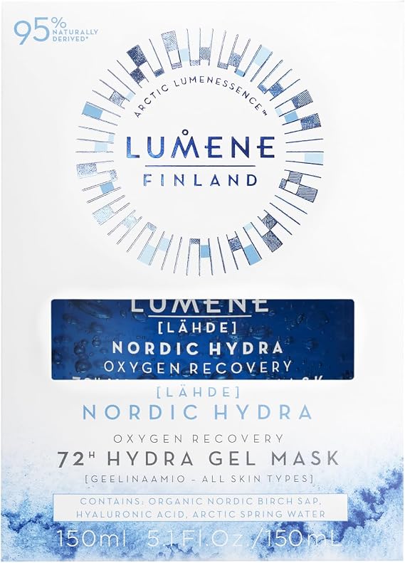 Lumene Oxygen Recovery 72h Hydra Gel Nemlendirici Oksijen Maskesi (150 ml)