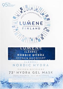 Lumene Oxygen Recovery 72h Hydra Gel Nemlendirici Oksijen Maskesi (150 ml)