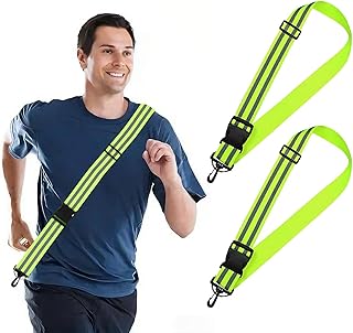 2 PCS Reflective Safety Sash