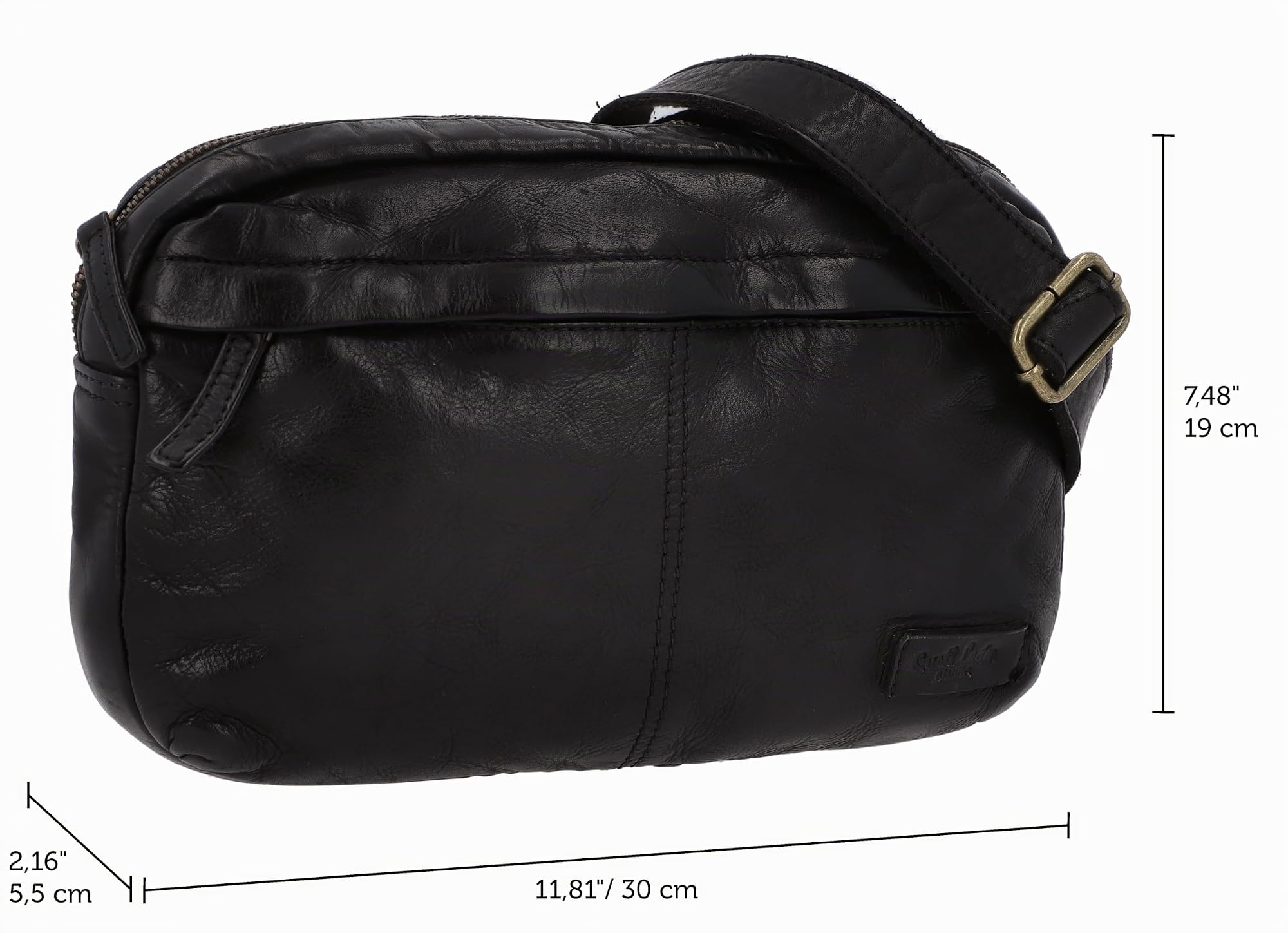 Gusti Umhängetasche Leder - Amara Damen Handtasche Ledertasche Vintage Leder