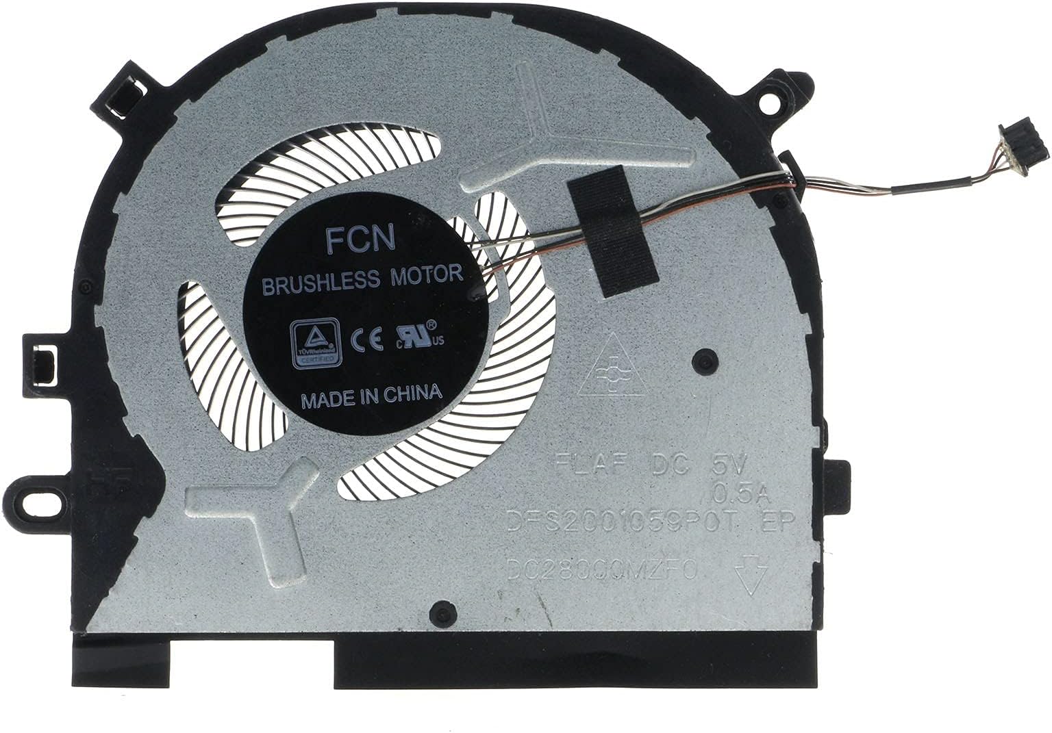 Replacement CPU Cooling Fan for Lenovo Ideapad S340-15API S340-15IWL C340-15IWL S340-15IIL FLEX-15IWL Series DFS2001059POT FLAF
