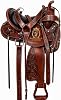 Set de Silla de Montar Western de Cuero Premium, Tallado a Mano, 10-18" 1