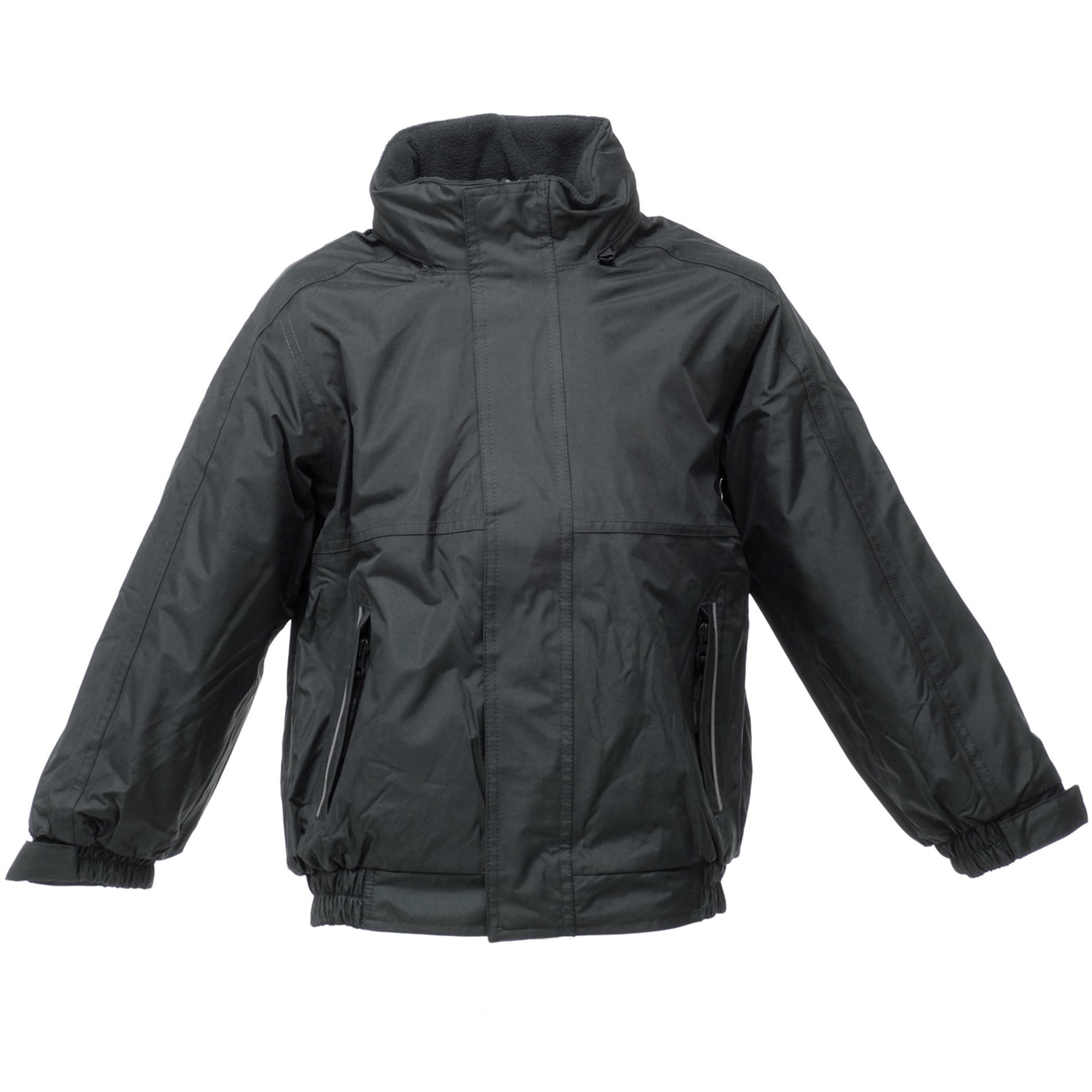 Regatta Kids Dover Waterproof Fleece Lined Jacket With Safety Reflective Piping Jackets Waterproof Insulated niño (Pack de 1)