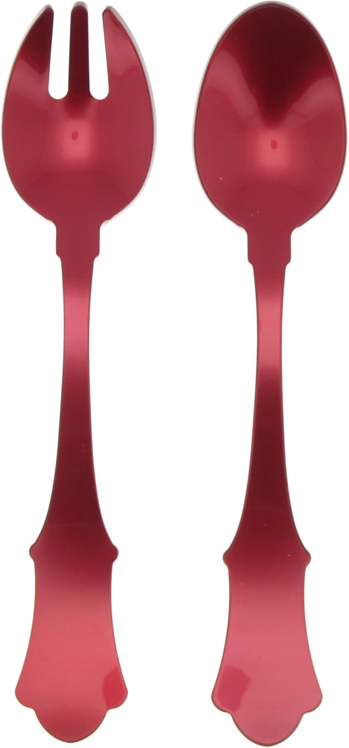 Sabre Salad Server Red 2pcs