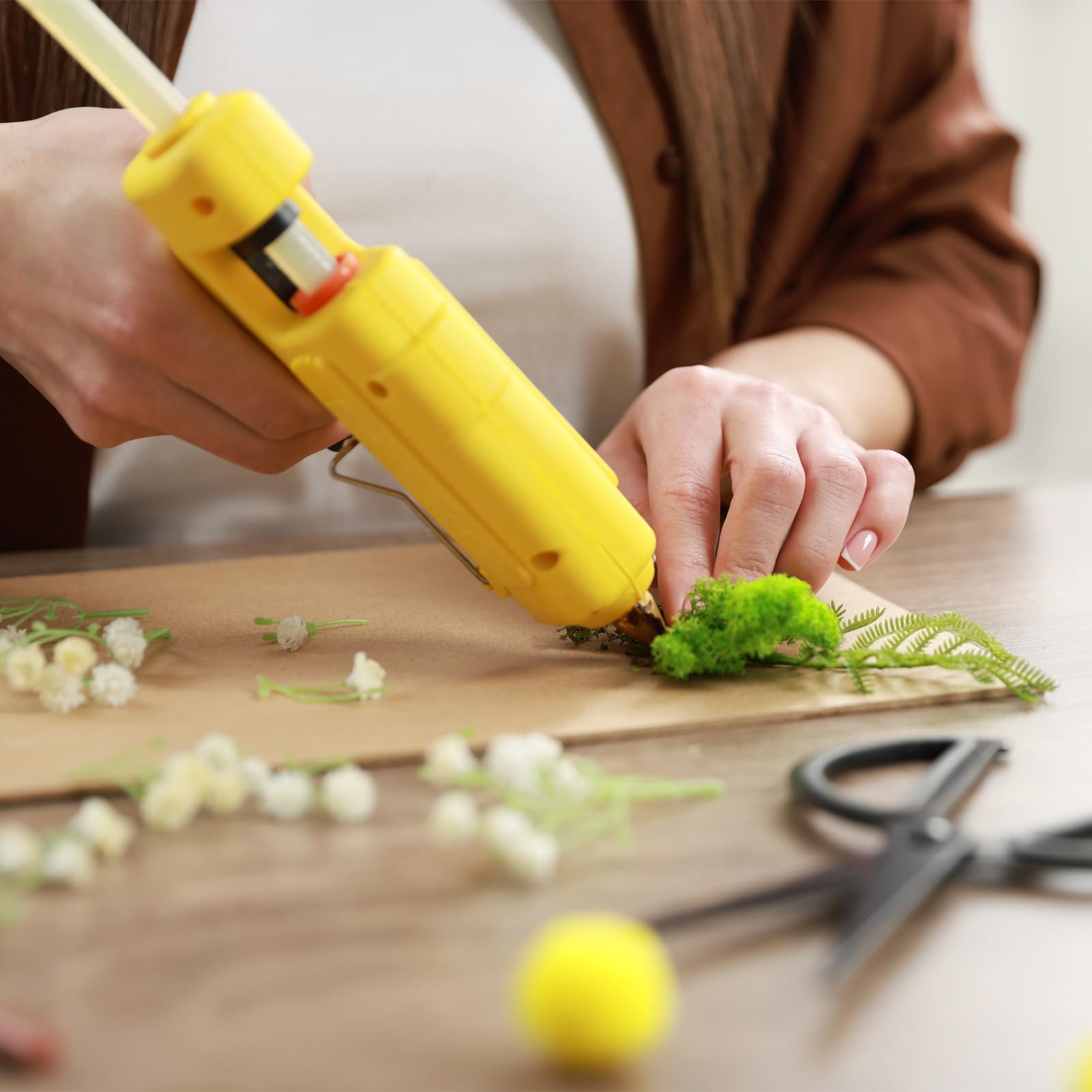 Sourcing Map Mini Hot Glue Sticks For Glue Gun 8-inch X 0.28-inch