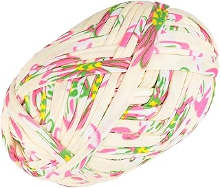Angoily 1pieza Tiras De Algodón Para Manualidades Cinta De Algodón Imprimada Para Decoraciones Bohemias y Proyectos Color Amarillo Suave