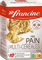 FARINHA PRONTA PARA PÃO DE MULTIGRÃO CASEIRO FRA FRANCINE - 1,5KG