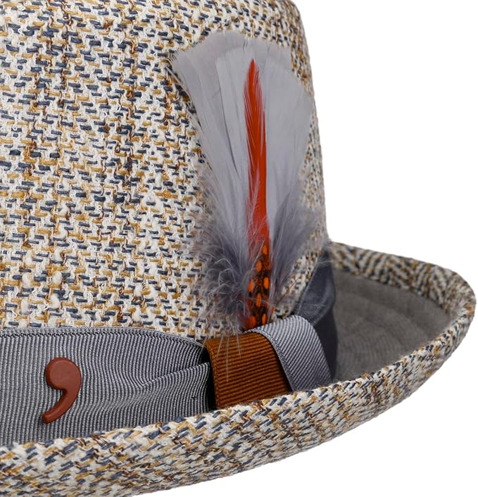 Vendello Pork Pie Stoffen Hoed by Alfonso D'Este - € 109,00 Vendello Pork Pie Stoffen Hoed by Alfonso D'Este - € 109,00