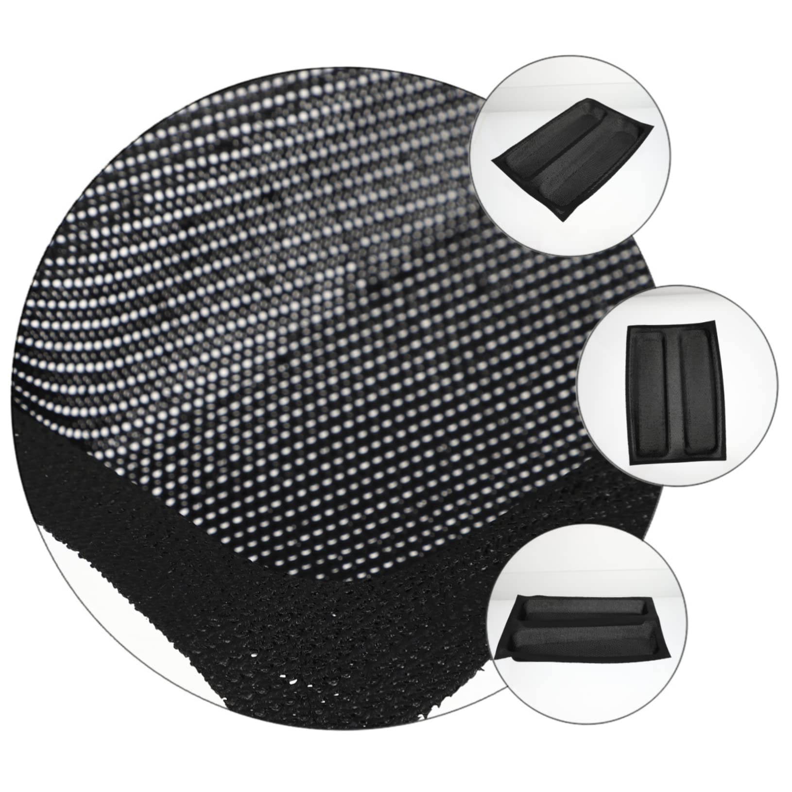 Ciieeo Lot De 2 Moules À Antiadhésifs En Silicone Avec Couvercle Pour La Cuisson Du
