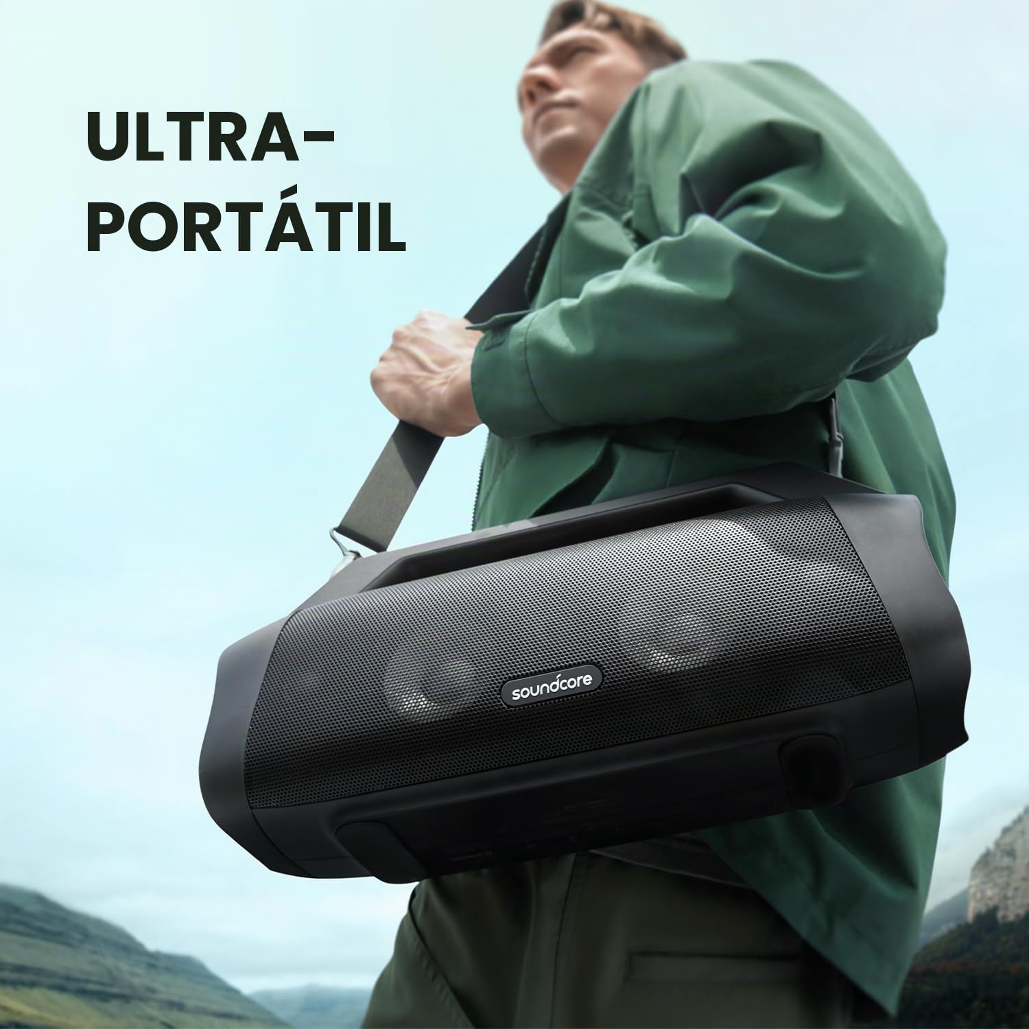 Motion Boom Plus Soundcore da Anker Caixa de Som Portáteis