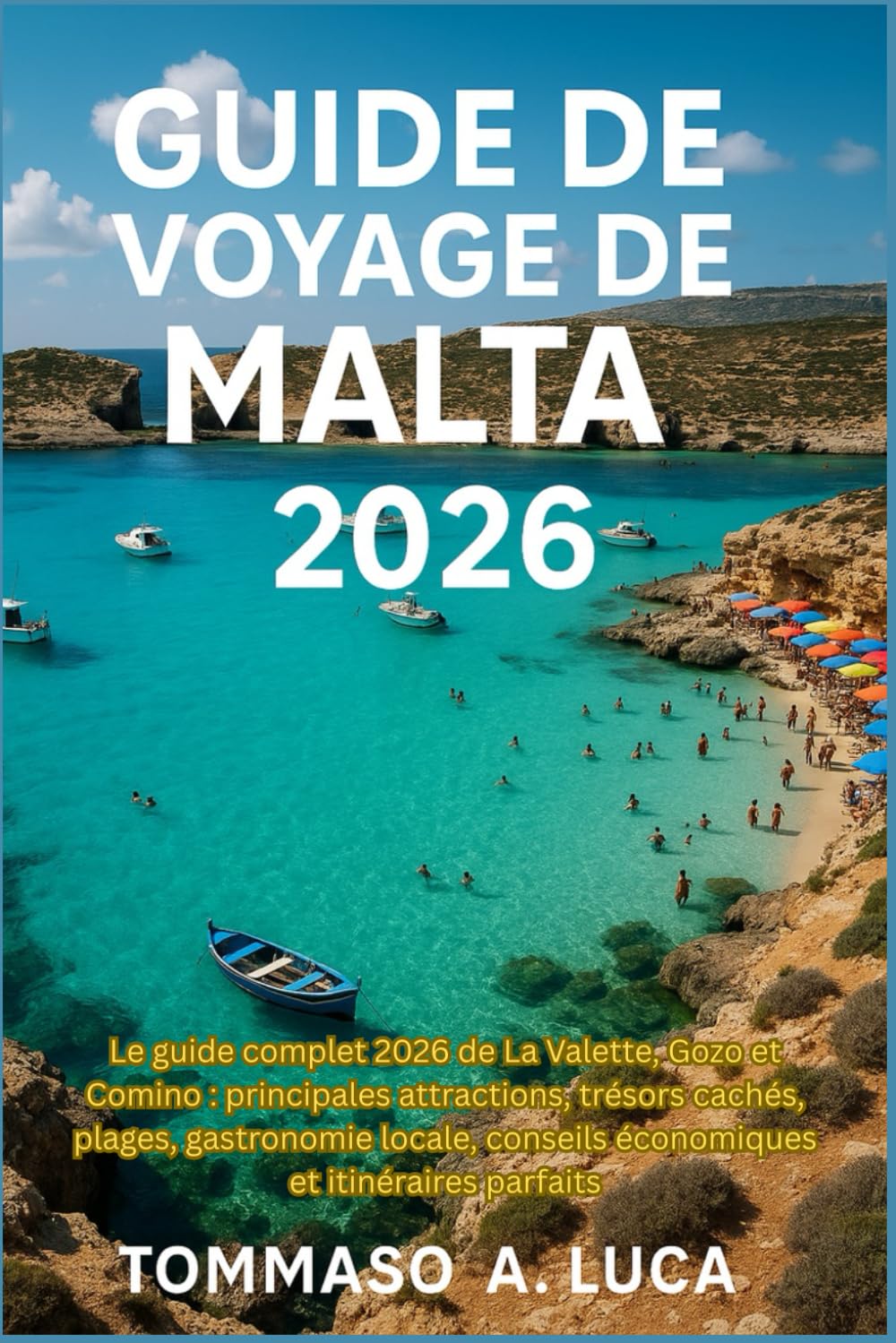 GUIDE DE VOYAGE DE MALTA 2026: Le guide complet 2026 de La Valette, Gozo et Comino : principales attractions, trésors cachés, plages, gastronomie locale, conseils économiques et itinéraires parfaits