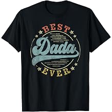 Best Dada Ever Fathers Day Dada Gifts Vintage Emblem T-Shirt
