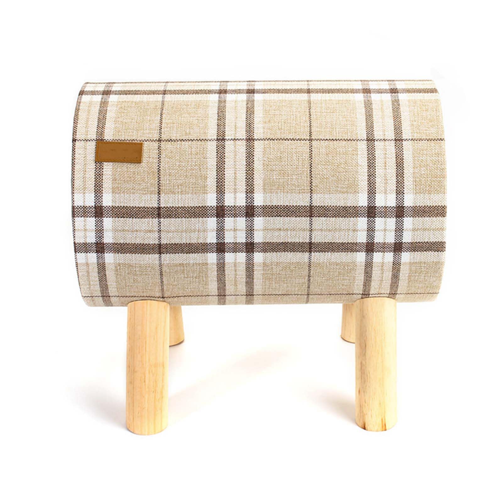Cama túnel para gatos con patas de madera, túnel elevado extraíble para todas las estaciones, cómoda cama para gatos y perros pequeños
