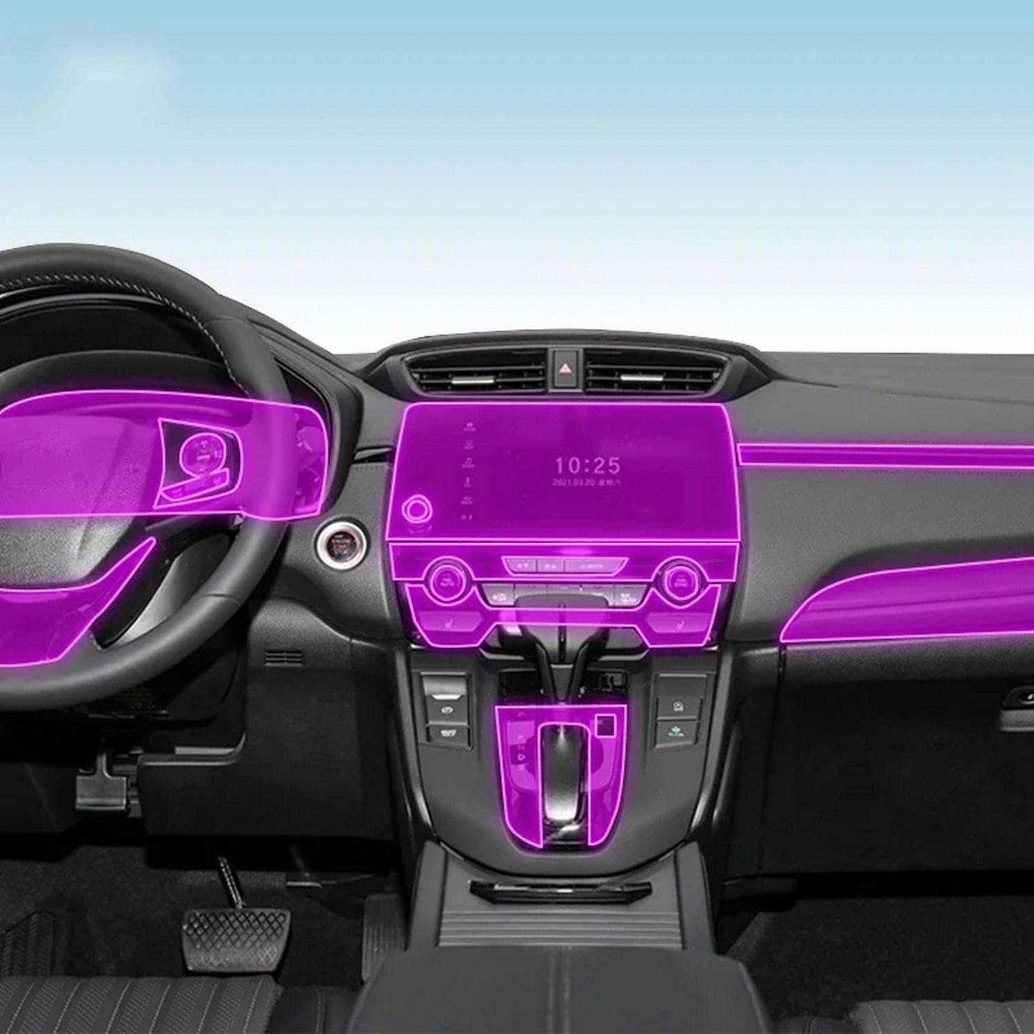 Eviter rayures console Honda Breeze avec ce film protection ecran LCD