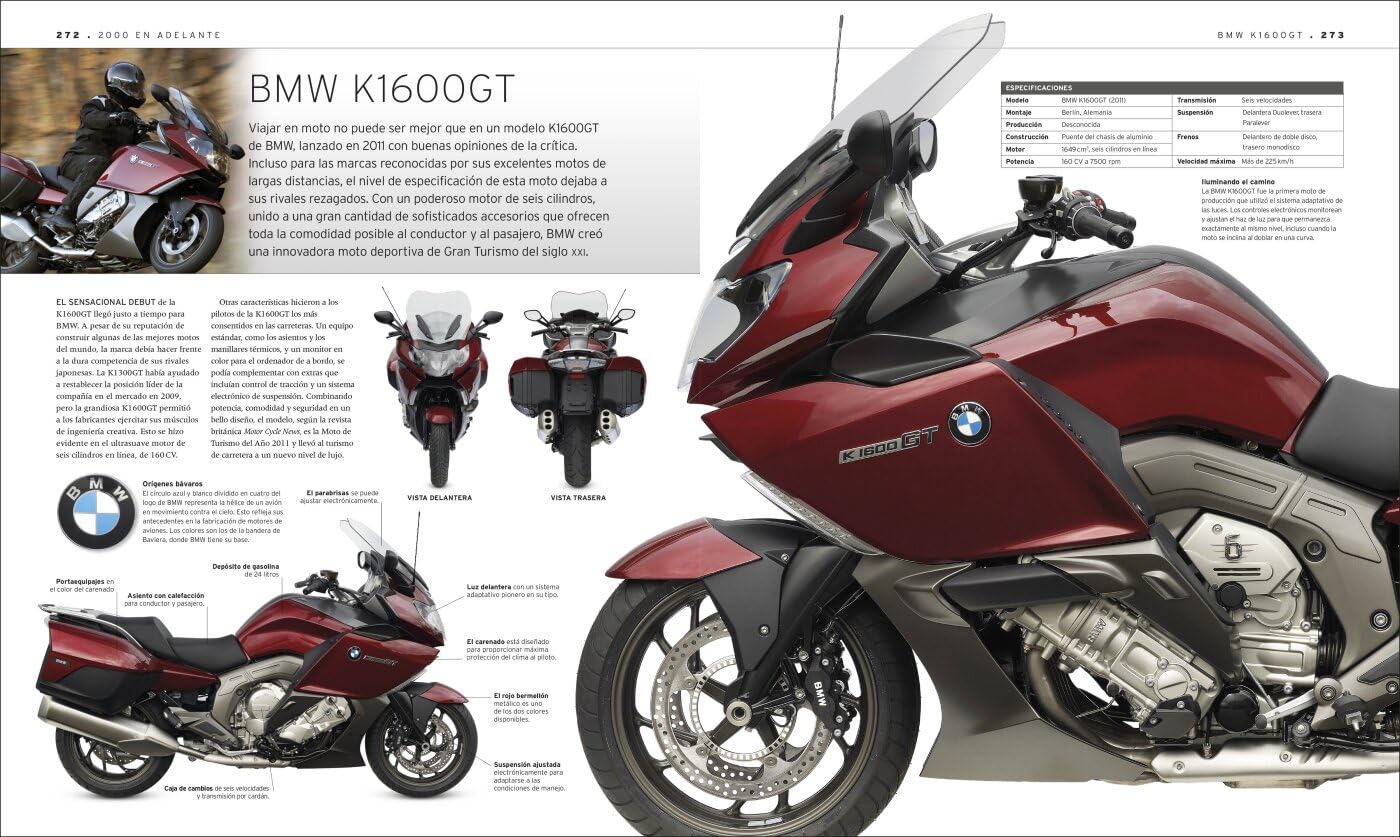 El libro de la motocicleta: La historia visual definitiva (Enciclopedia visual)