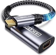 JSAUX USB Type C to Mini DisplayPort Adapter 4K@60Hz, C to Mini Display Port Dongle Cable, Compatible with MacBook Pro 201...