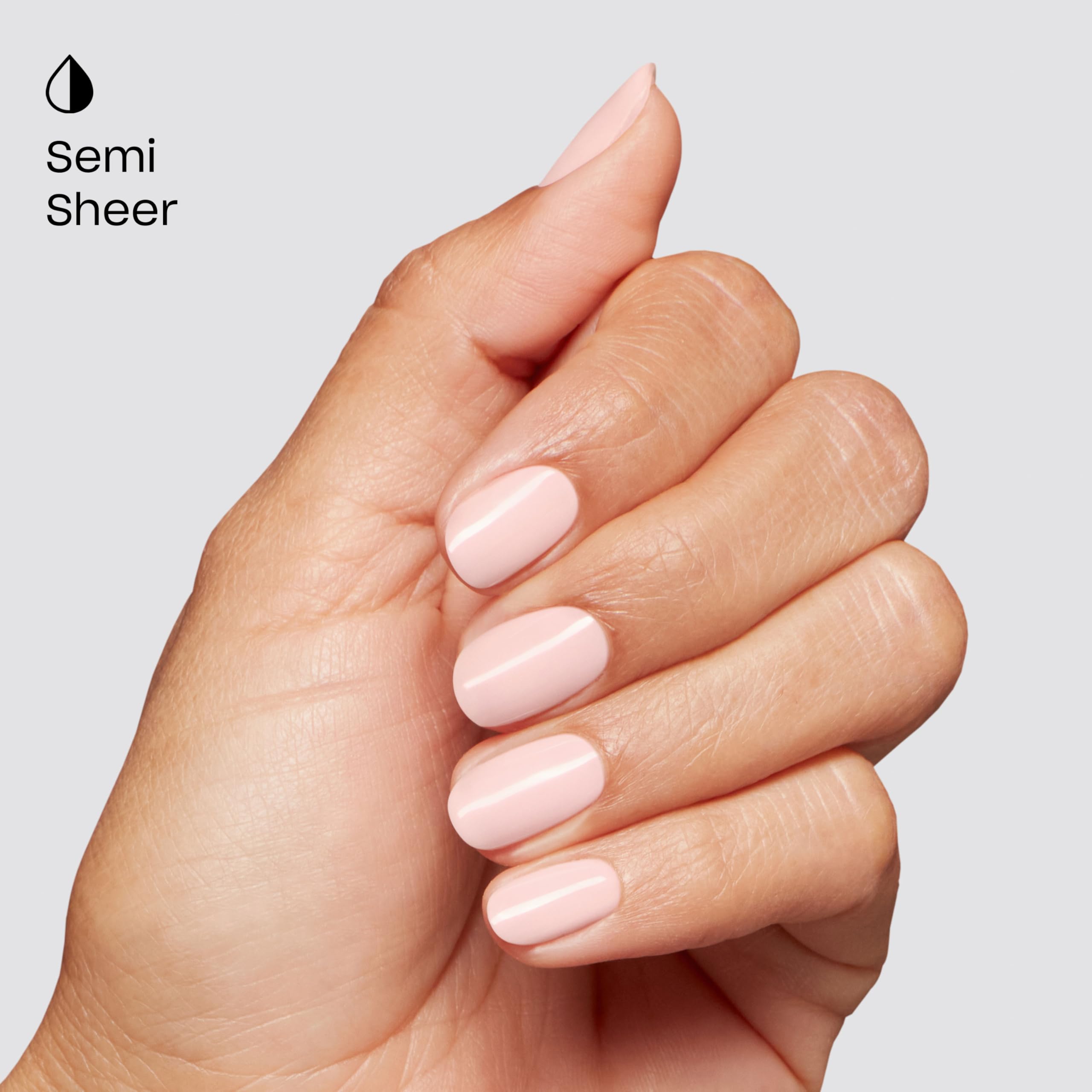 OPI GELement LED Cure Gel Nail Polish System | DIY Salon Quality | Assorted Colors, Base & Top Coat | LED Curing Lamp | Starter Kit + Prep Supplies | Sold Separately | Vegan | Soak Off Removal: Gel Nail Polish Color Let Me Bayou a Mani | Semi-Sheer Soft Nude Pink Crème