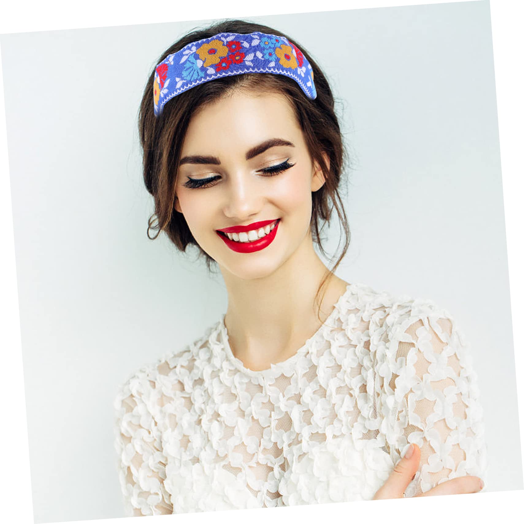 DOITOOL 8pezzi Fasce Per Ricamate Accessori Per e Ragazze Per Cerimonie e Speciali