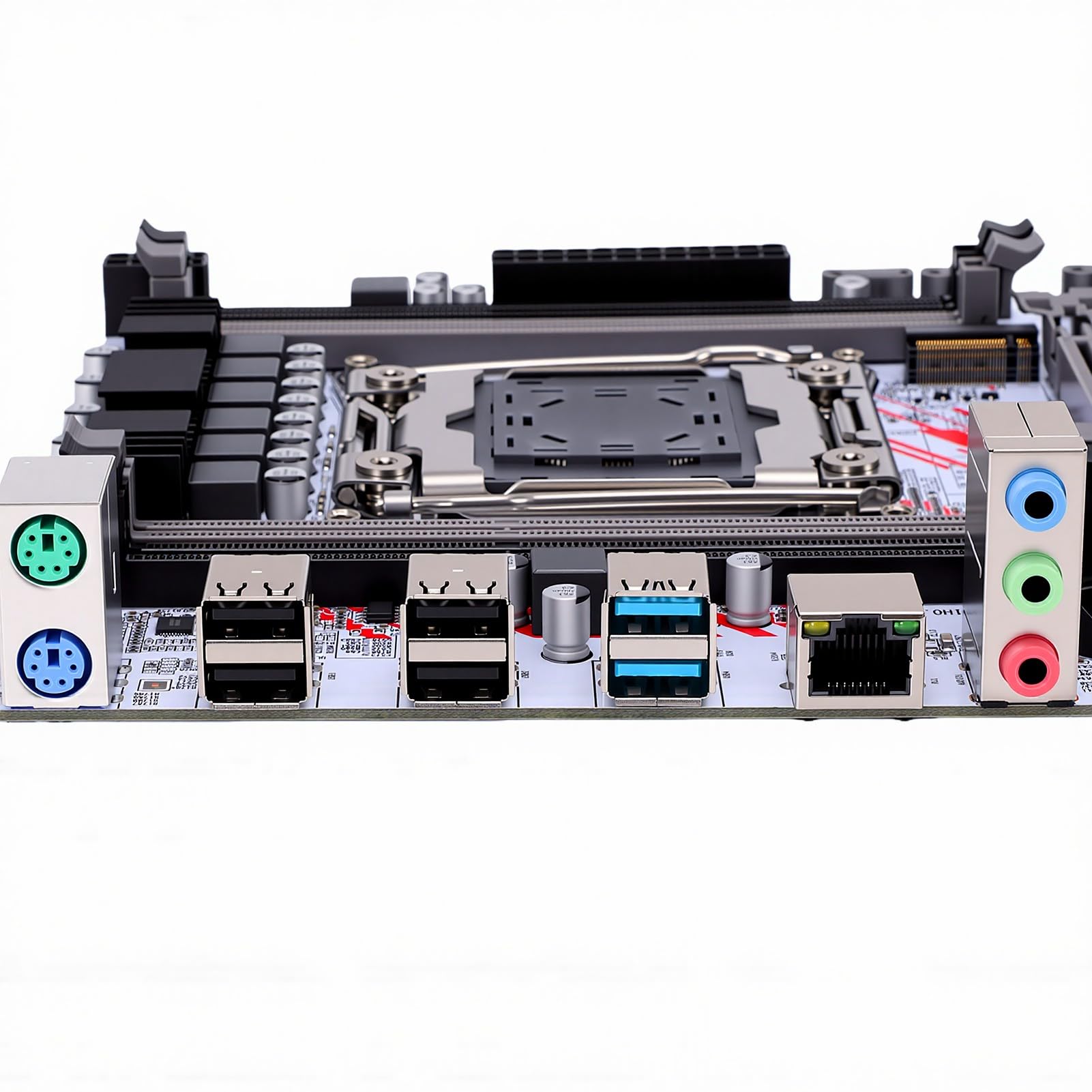 Annadue Scheda Madre X99 4 DDR3 128 GB PCIe X16, LGA 2011-3 per E5 V3 V4