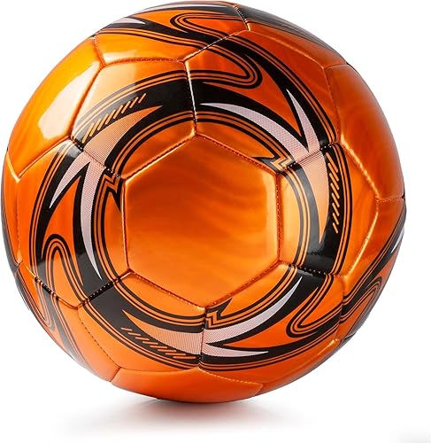 Western Star Balón de fútbol tamaño 4  Peso oficial del partido  Jugadores de fútbol jóvenes y adultos  Infla y juega con una construcción duradera