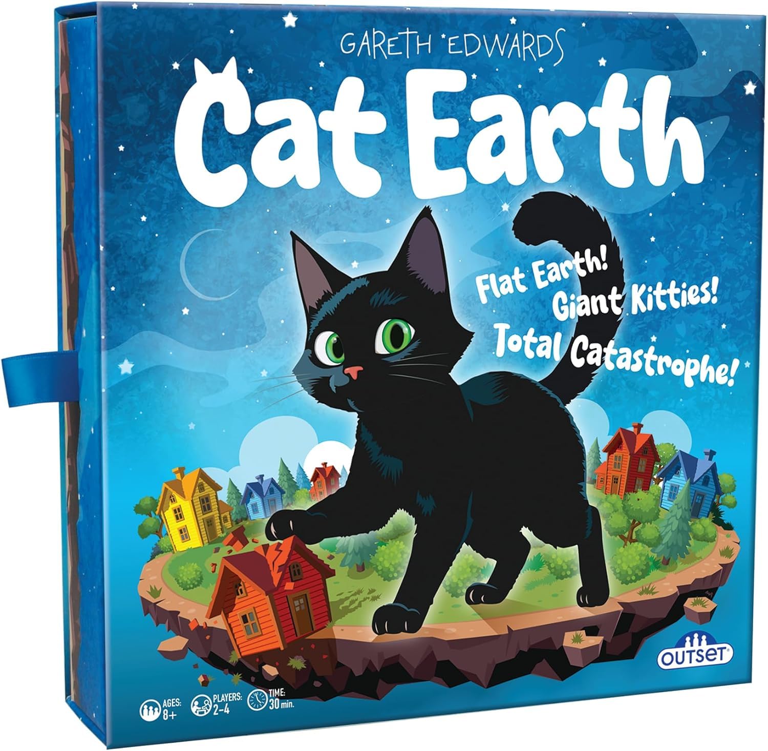 Cat Earth - Family Board Game - 2 to 4 Players Ages 8 and up