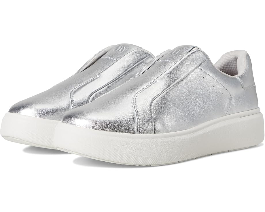 FitFlop Rtg Leather Laceless Sneakers - Pair View