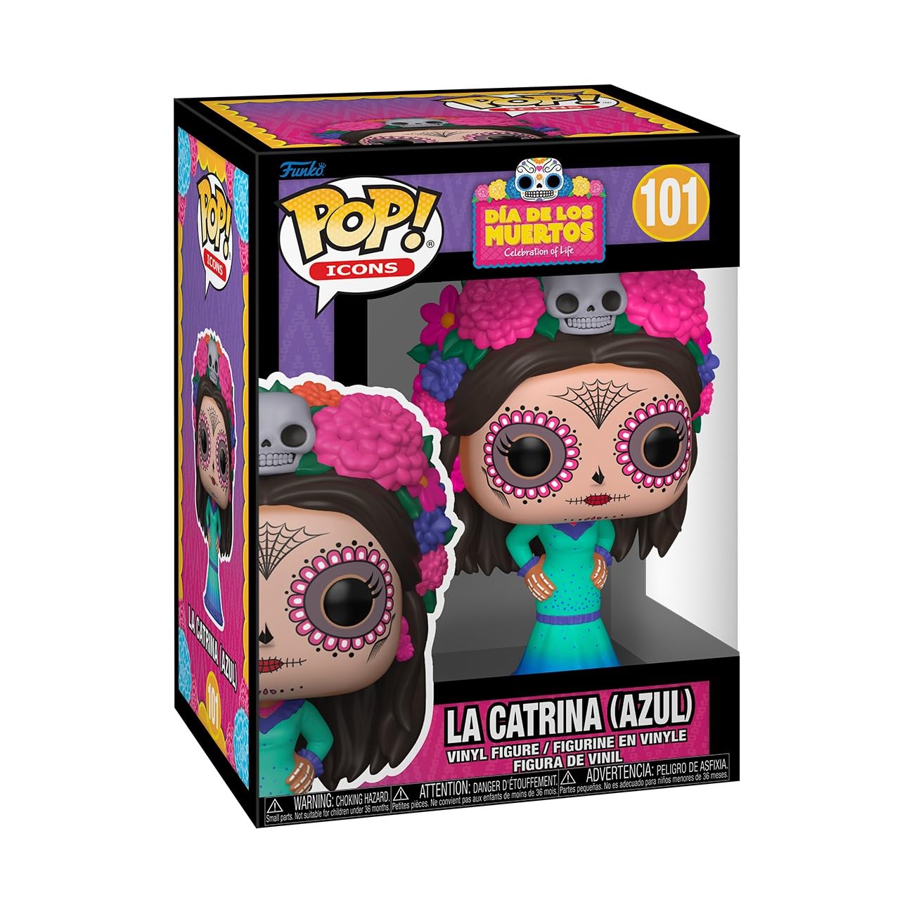 Amazon.com: Funko Pop! Icon: Dia De Los Muertos - La Catrina