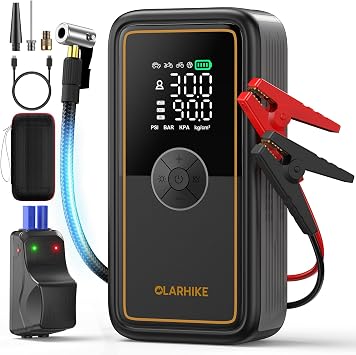 OlarHike 3000A Portable Heavy Duty Jump Starter with Air Compressor