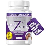 Sleep Aid Supports Natural Sleep & Relaxation – 60 Capsules Sleep Supplement to Help with Calmness & Rest – 10mg Melatonin & REM Enzyme Delivery System &lpar;Serving Size&colon; 2 Capsules&rpar;