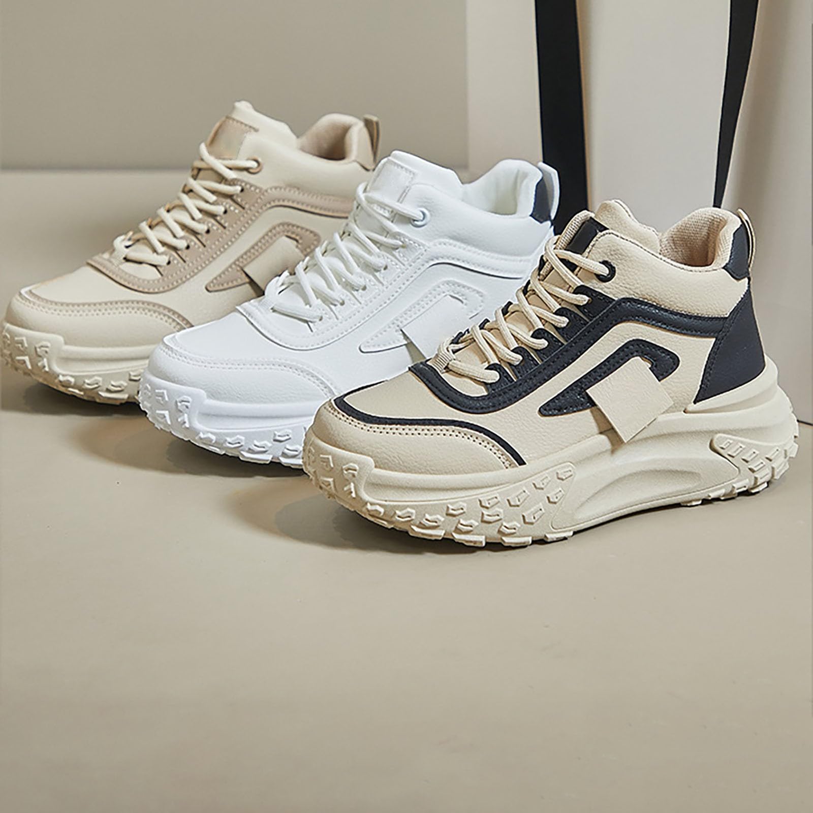 Scarpe per Camminare Donna Ortopediche Eleganti Sneakers Platform Donna | Tennis Camminata in Rete Traspirante per Passeggiata Invernale Calzature Fitness Concezione Ergonomica Tela Morbida