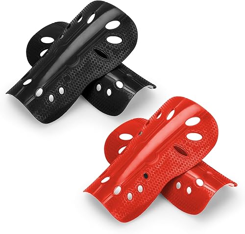 Miniatura 9 de Espinilleras de fútbol, espinilleras de fútbol para niños, superligeras y transpirables, equipo de partidos de fútbol para niños y niñas,