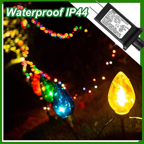 Miniatura 7 de 2 piezas de transformador LED de repuesto clase 2 fuente de alimentación para cadena de luces de Navidad, decoraciones inflables, controlador LED