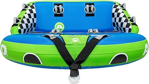 Miniatura 8 de Airhead Super Mable tubo remolque de 1-3 jinetes para navegar