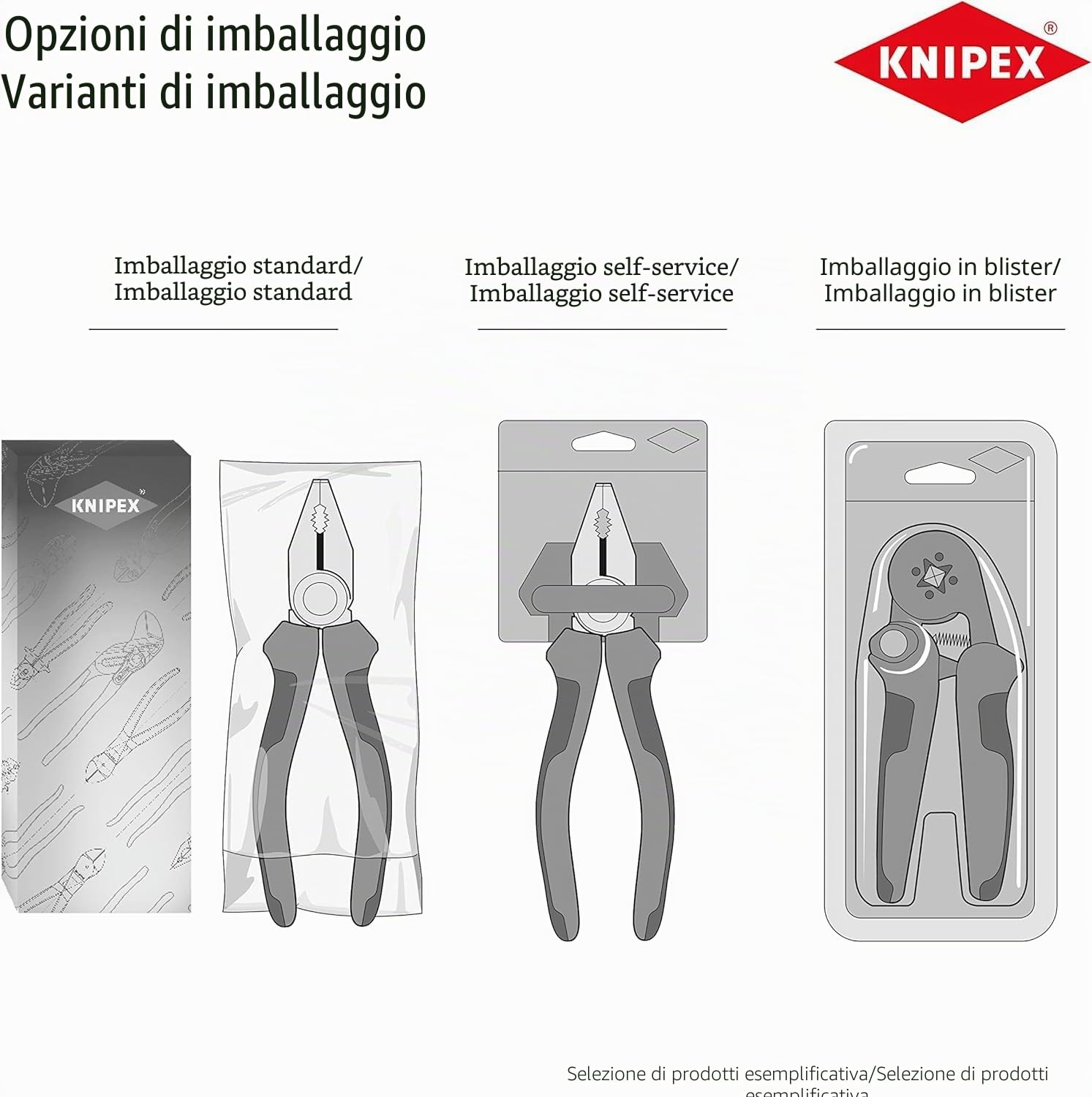 KNIPEX Punzonatrice per profili di lamiera con impugnature multicomponente 340 mm, 90 42 340