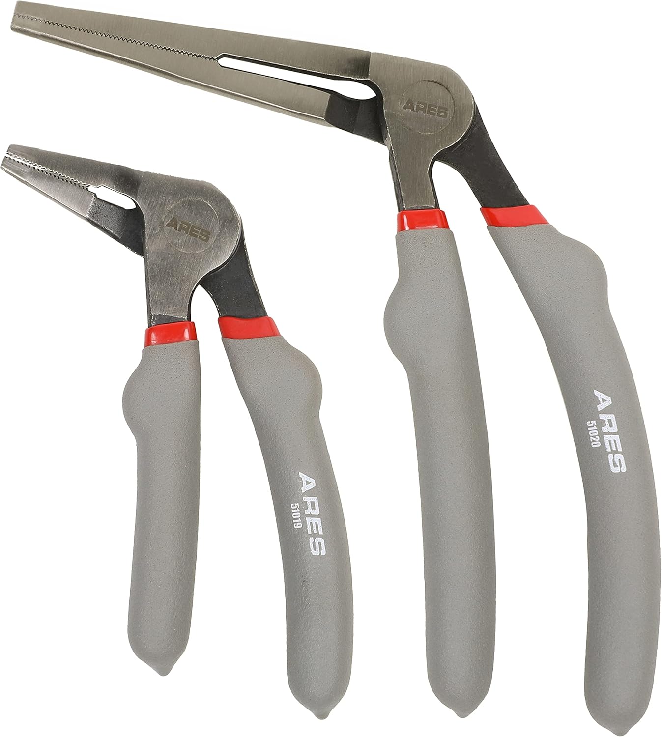 ARES 51018 2Piece Angled Head Needle Nose Kiwi Pliers Set 6Inch