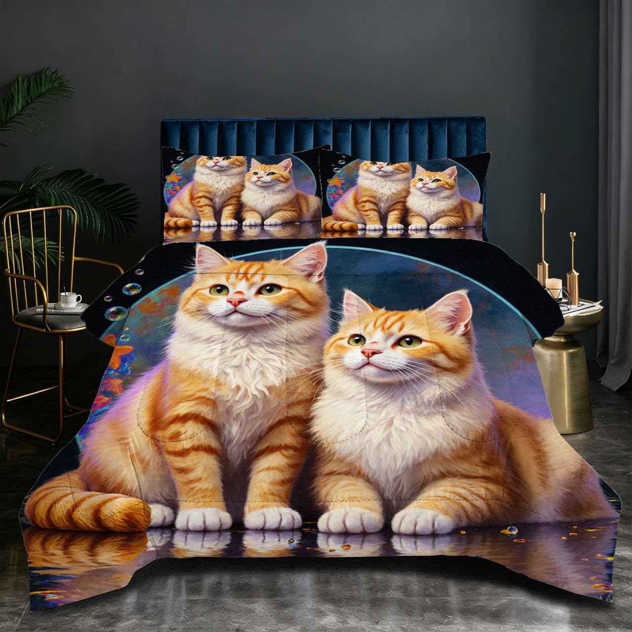Parure de Couette 220x240 cm avec Remplissage Coton et Poids Modéré Idéal