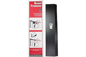 MEECO'S RED DEVIL 5050 Mantel Protector: The UltiProtect for Fireplace Safety