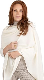 100% Cashmere Knitted Wrap Pashmina Shawl Extra Large Scarf Stole for Wo...