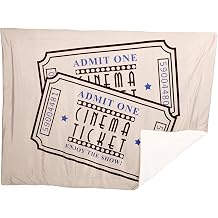 Octane Seating Ticket Sherpa Reversible Throw Blanket