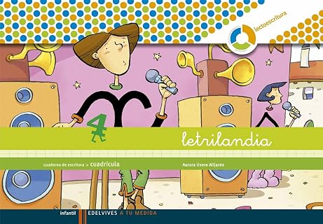 Letrilandia 4: A Tu Medida Cuaderno de Escritura