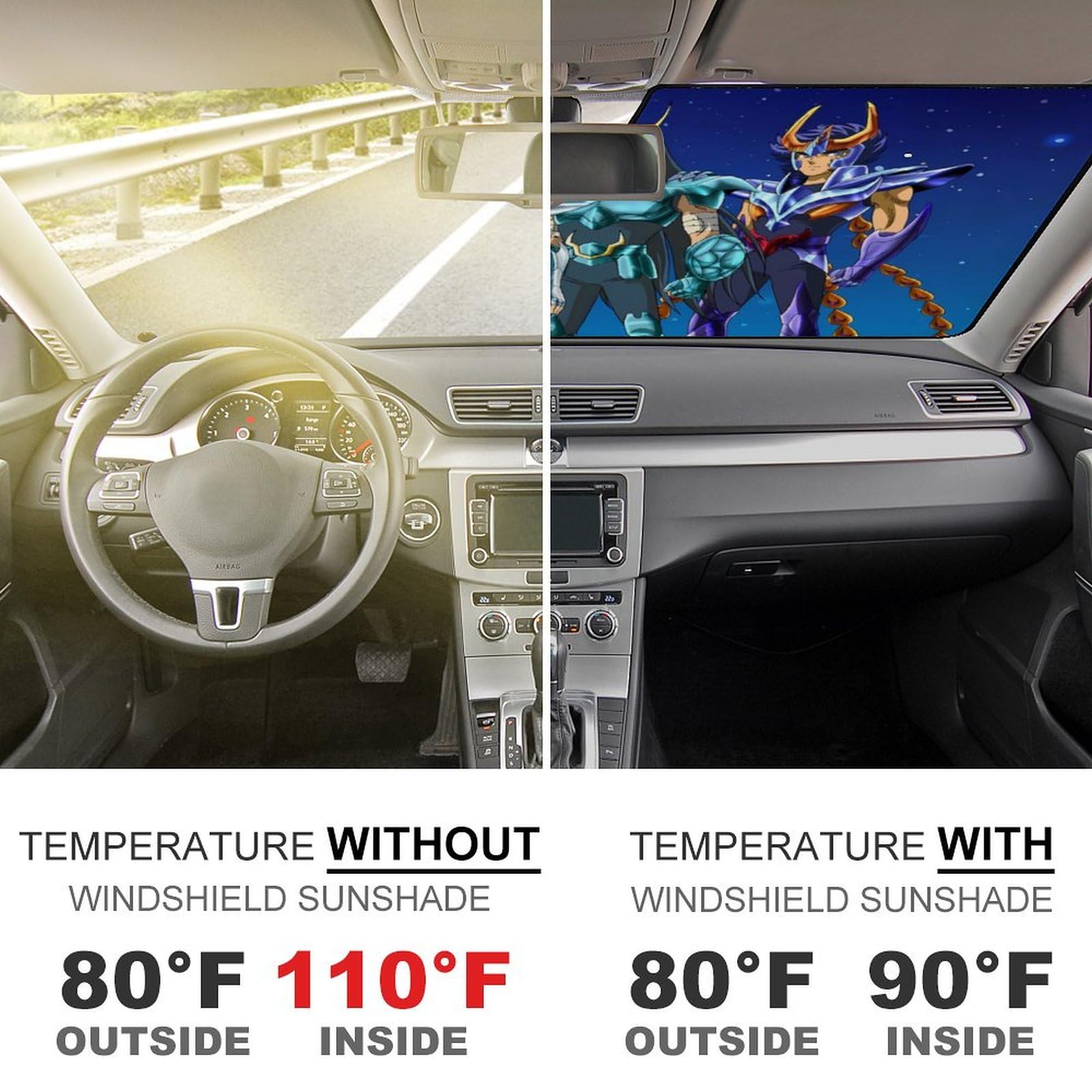 聖闘士星矢 カーシェイド 楽天市場】【ランキング入賞】 サンシェード