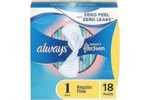 Always Infinity Pads With Flex Foam