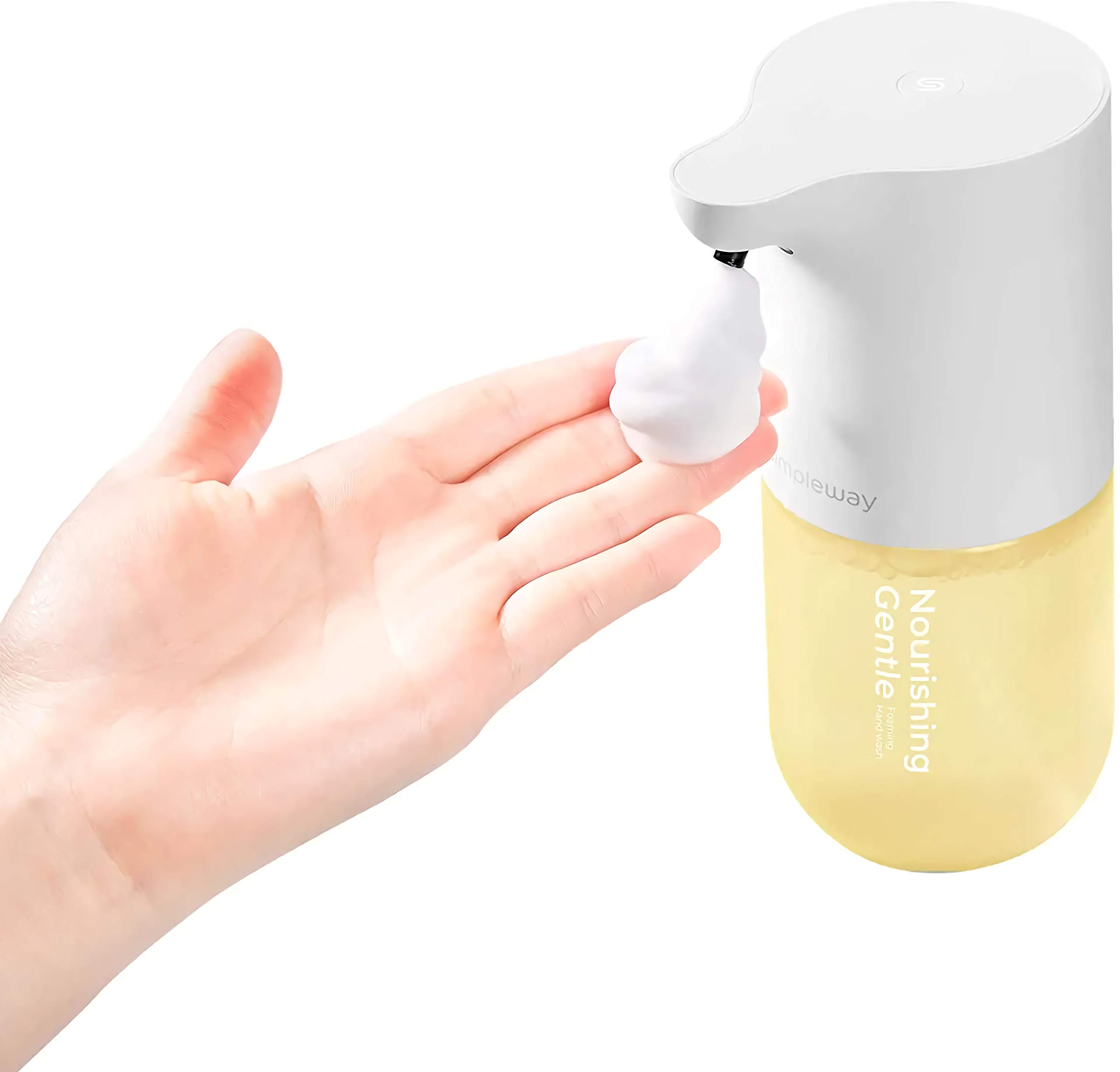 C1 Dispenser di sapone automatico senza contatto 300ml per mani disinfettanti e intelligenti