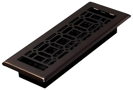 Decor Grates NGH310-RB Floor Register, 3 x 10, Rubbed Bronze
