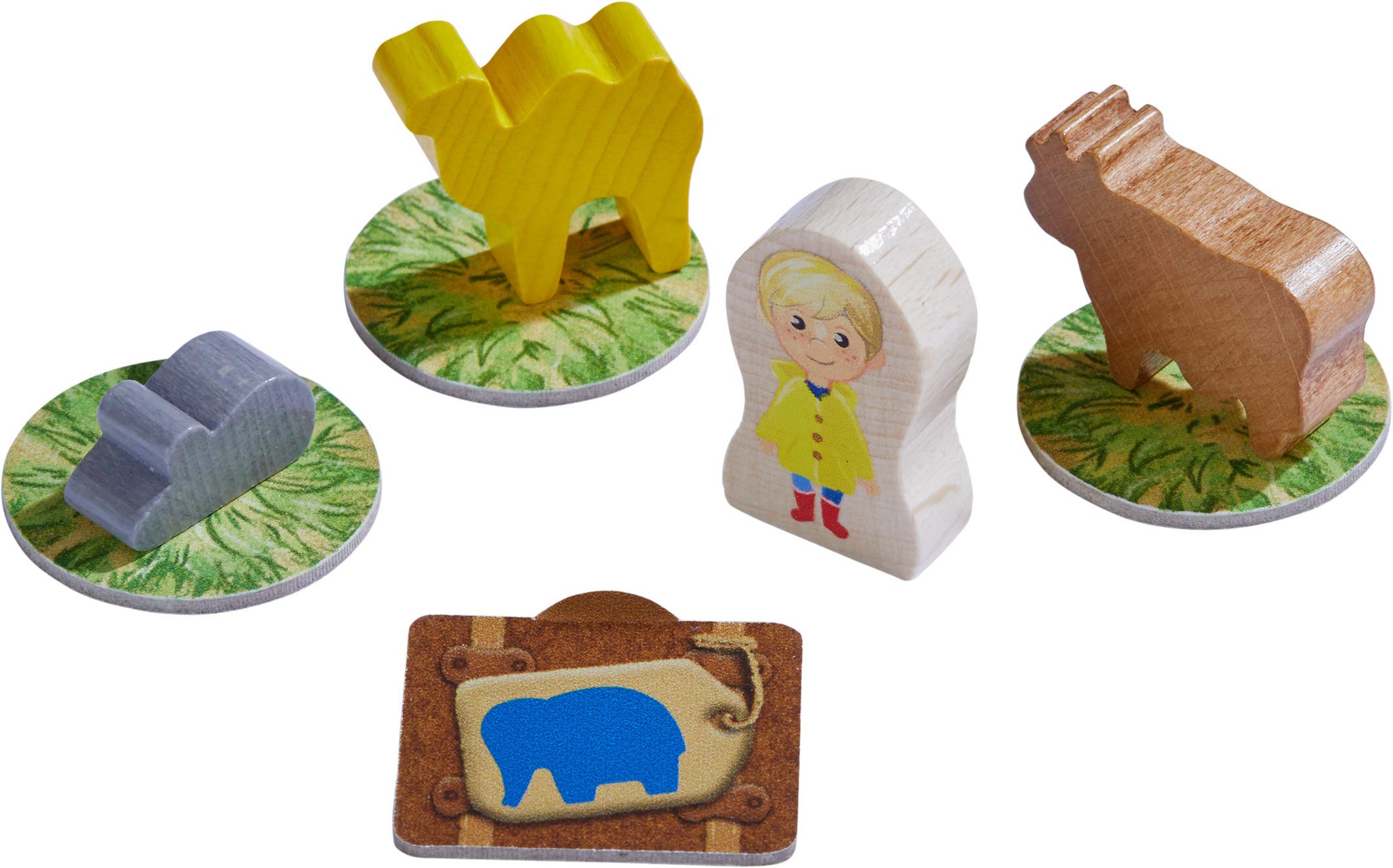 HABA 305838 - Ab auf die Arche, Spiel ab 3 Jahren, made in Germany bunt