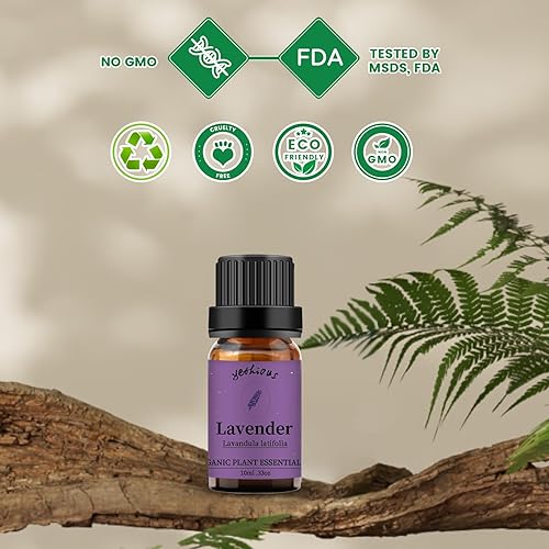Miniatura 9 de yethious Aceites esenciales de lavanda para difusor y aromaterapia, aceite de lavanda puro, aceites vegetales orgánicos