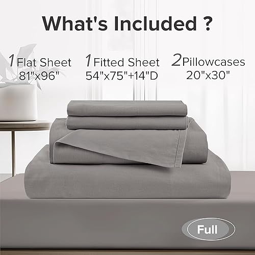Vista 284 de Comfort Spaces - Sábanas con fundas de almohada Gris diamante